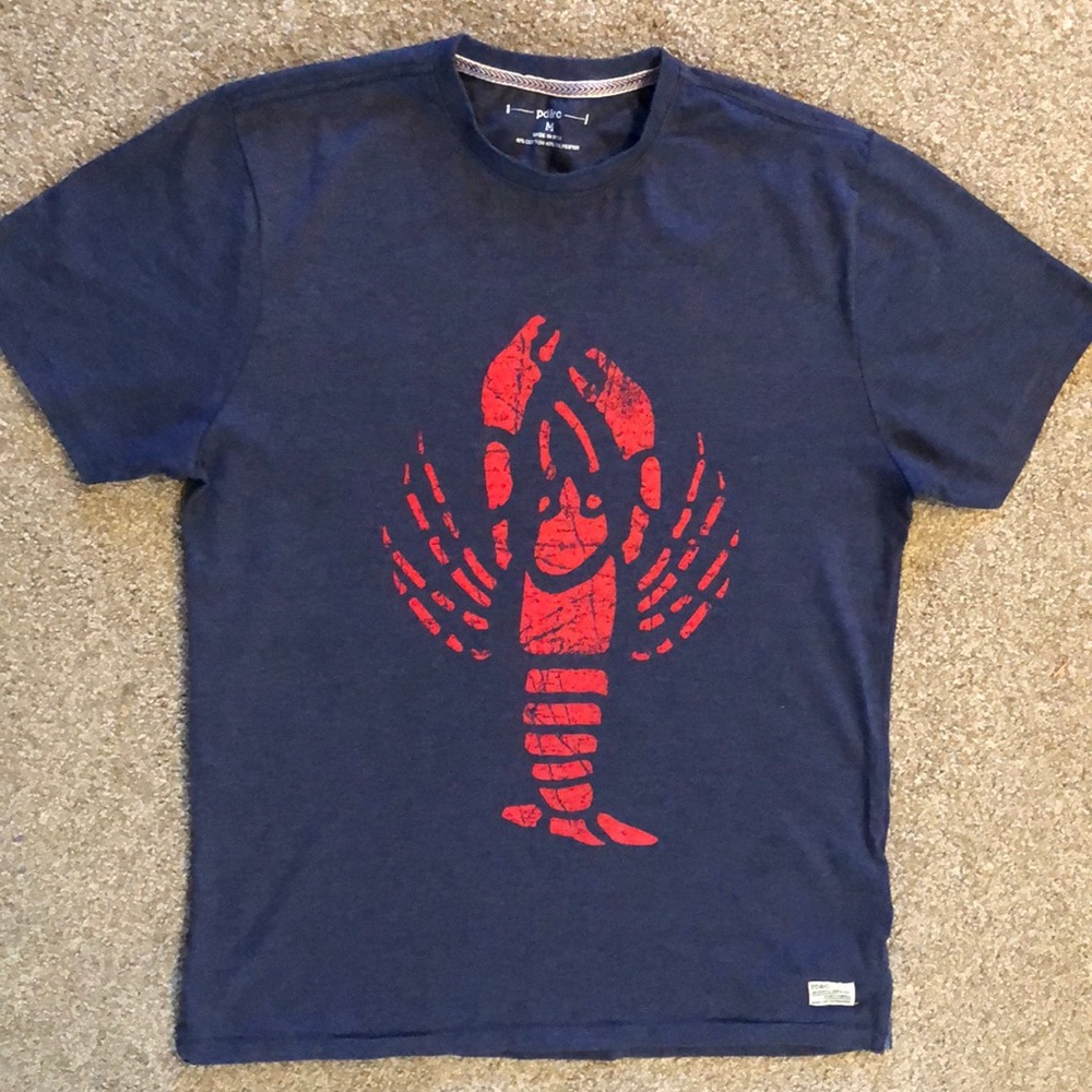 NEW PD&C Lobster Graphic Shirt Size M